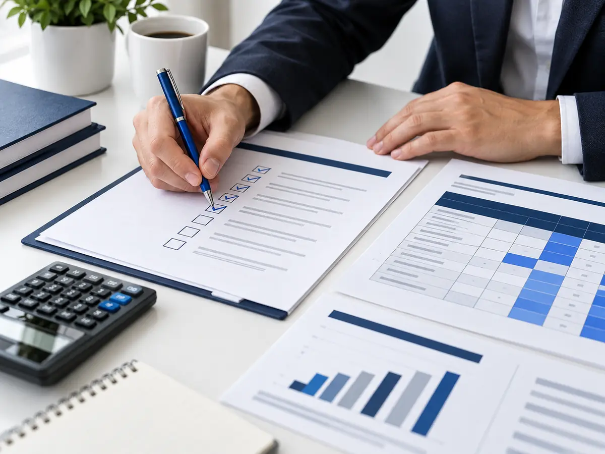 Compliance checklist and bid qualification review